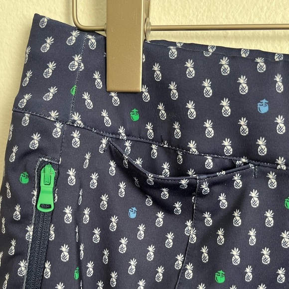 Ralph Lauren RLX Pineapple Golf Printed A-Line Skirt Skort - Picture 6 of 10